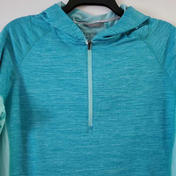 🌹NEW- L.L. Bean Teal Active Lightweight Pullover - Picture 3 of 8
